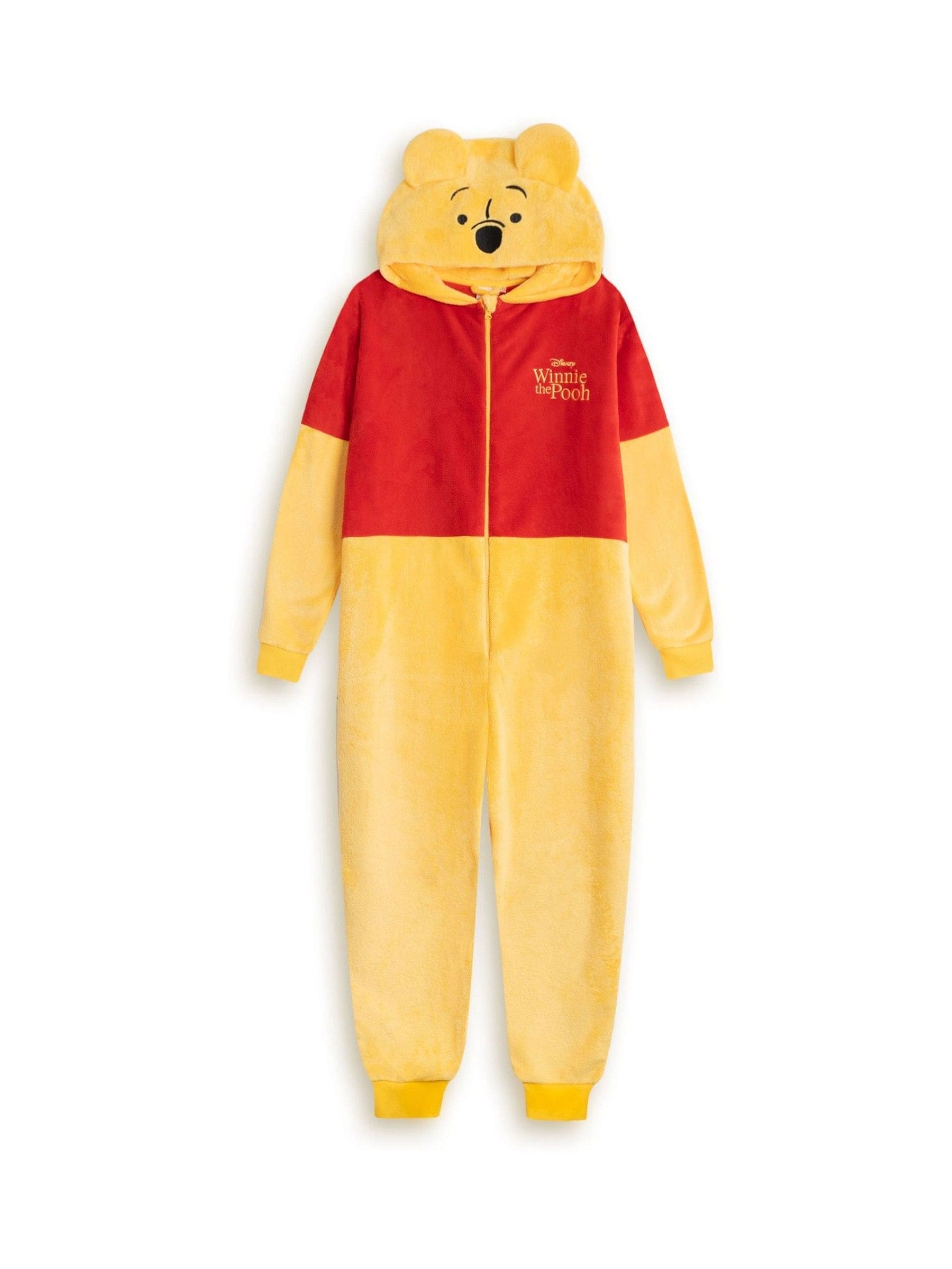 B&Q -  Disney Womens Orange Winnie The Pooh Onesie (X-Large) - Image 3
