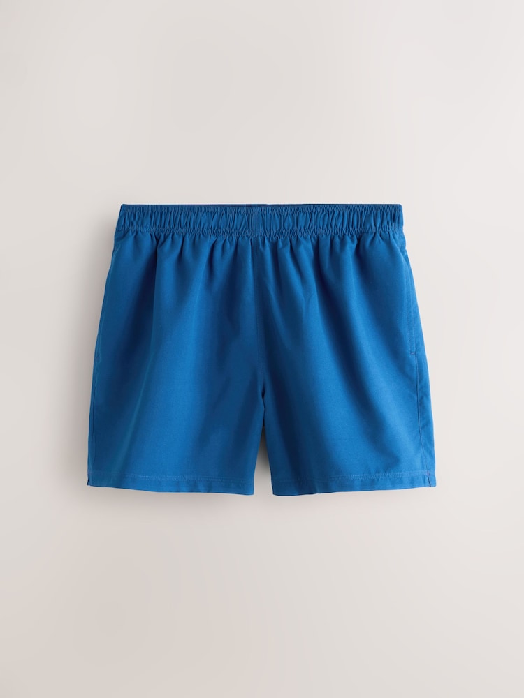 海军 - Essential No Logo Swim Shorts 4" - 5的图像1｝