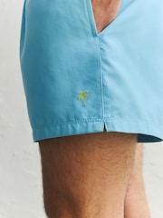Light Blue Essential 4 Inch Swim Shorts - Image 5 of 5