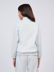 New Balance Grey Sport Funnel Neck Jacket - Image 3 of 8