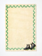 Oliver Bonas Multi Casa Fluffy Wool Rug - Image 1 of 5
