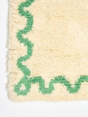 Oliver Bonas Multi Casa Fluffy Wool Rug - Image 2 of 5