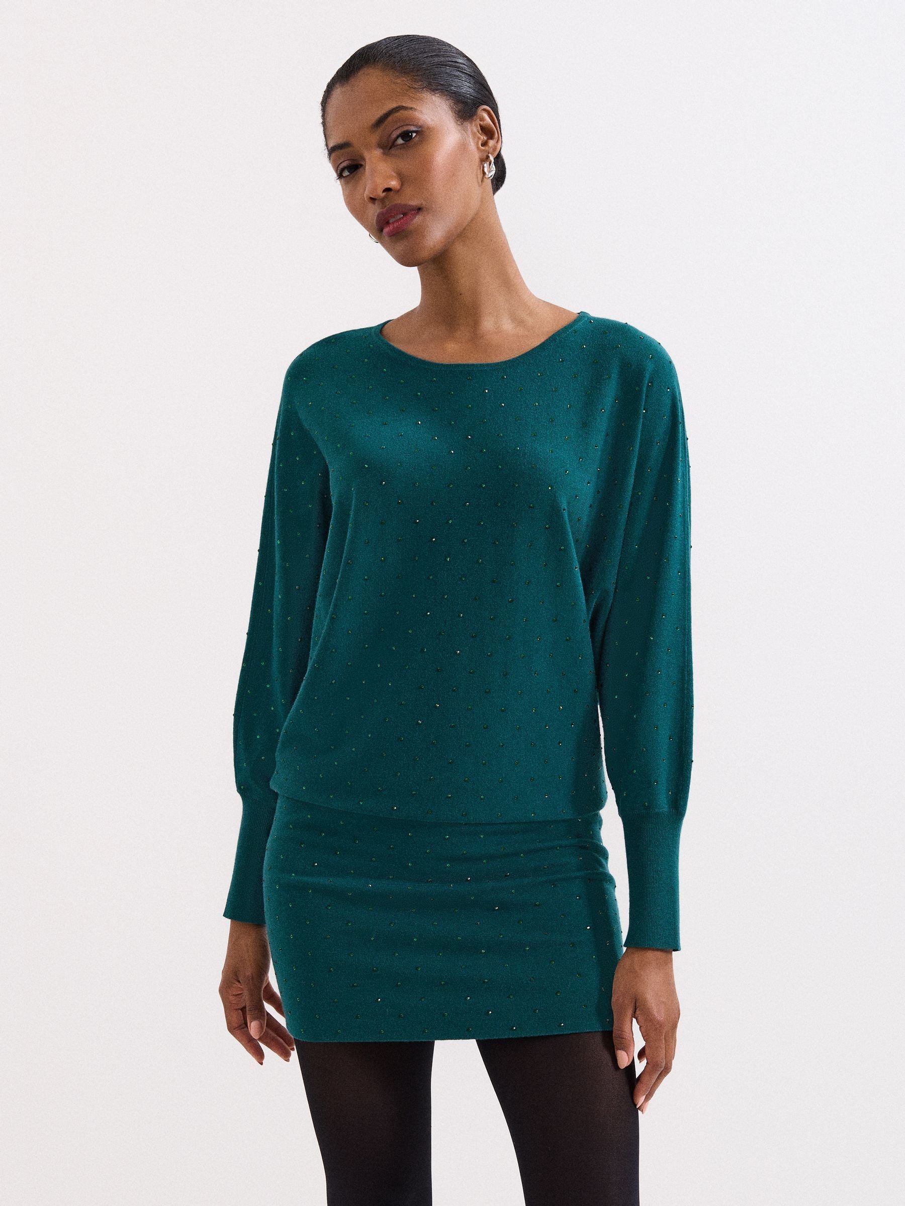 Phase Eight Women's Blue Becca Hotfix Dress