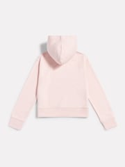 New Balance Pink French Terry Stacked Logo Hoodie - Image 2 of 3