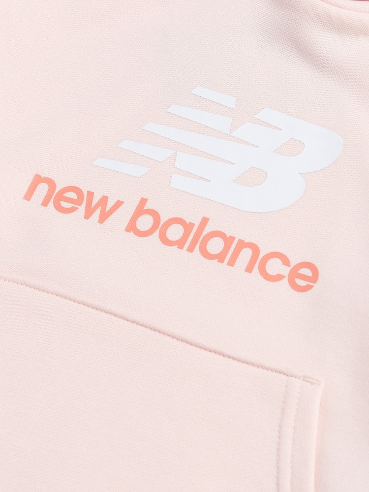 Roz - New Balance French Terry Stacked Logo Hoodie - Imaginea 8 din 8