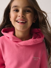 Superdry Pink/Blue Sweat Top & Joggers Set - Image 5 of 11
