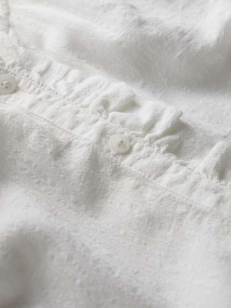 Seasalt Cornwall White Feather Star Top - Image 5 of 5