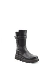 Heavenly Feet Kin Mid Black Boots - Image 3 of 6