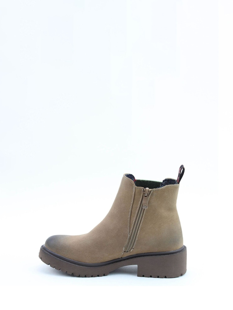 Heavenly Feet Cream Pearce Ankle Boots - Image 2 of 6
