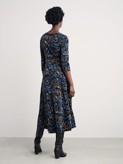 Seasalt Cornwall Blue Veronica Dress - Image 3 of 5