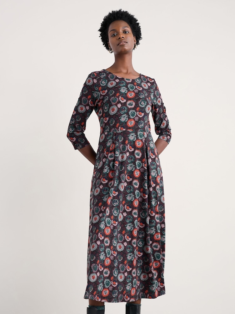 Seasalt Cornwall Purple Veronica Dress - Image 1 of 5