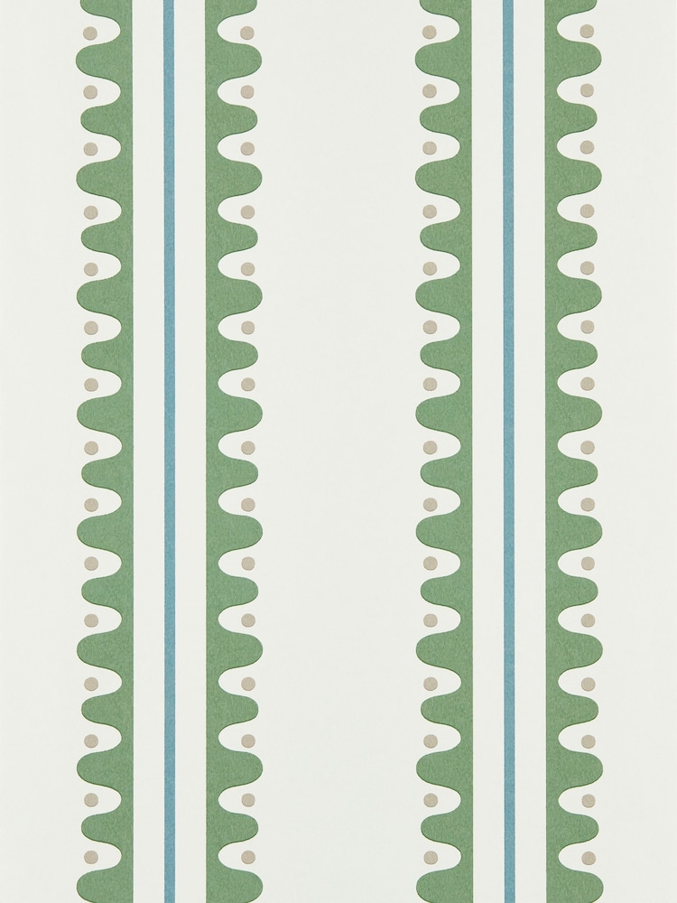 Scion Green Oakham 10M Wallpaper - Image 2 of 2 Scion Green Oakham 10M Wallpaper - Image 2 of 2