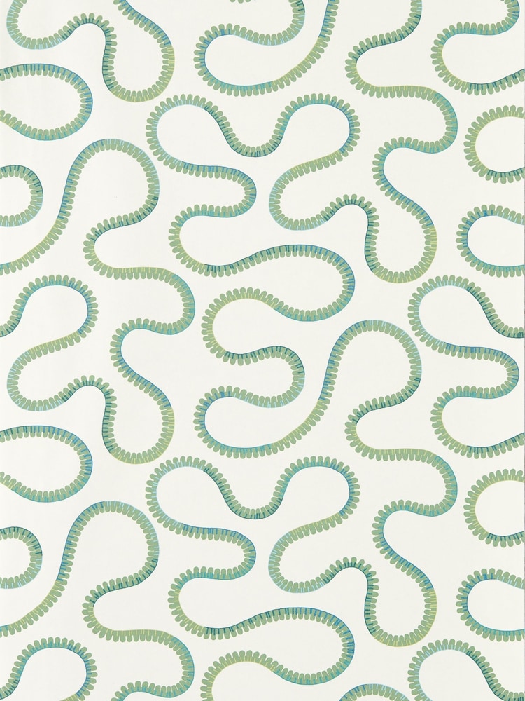 Scion Green Bimble Oakham 10M Wallpaper - Image 2 of 2 Scion Green Bimble Oakham 10M Wallpaper - Image 2 of 2