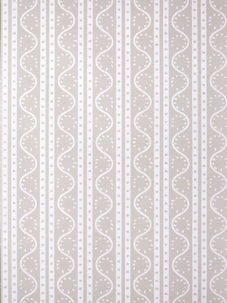 Scion Natural Split Pea Oakham 10M Wallpaper - Image 2 of 2 Scion Natural Split Pea Oakham 10M Wallpaper - Image 2 of 2