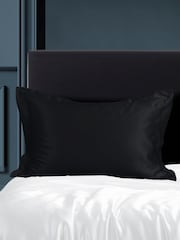 Black Silk Pillowcase - Image 1 of 4
