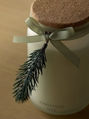 Christmas Tree Pine Needle and Eucalyptus Jar Candle - Image 3 of 5