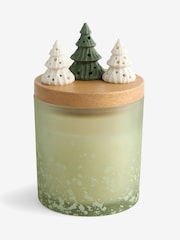 Christmas Tree Pine Needle and Eucalyptus 1 Wick Light Up Candle - Image 5 of 6