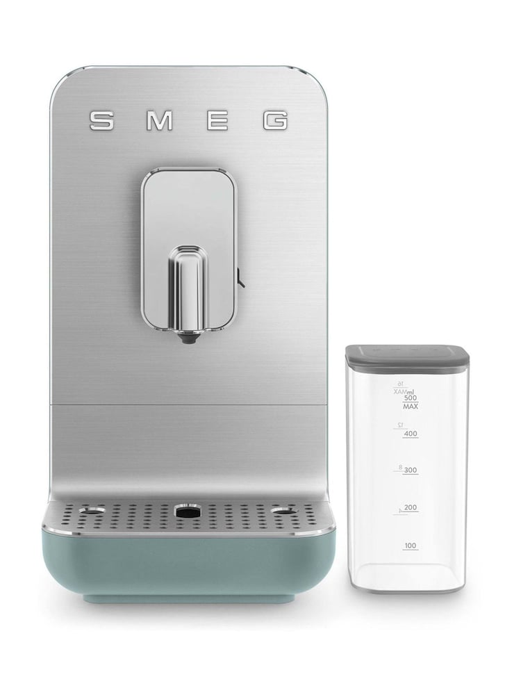 Smeg Emerald Green Coffee Machine with Milk System - Image 1 of 6 Smeg Emerald Green Coffee Machine with Milk System - Image 1 of 6
