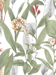 Graham & Brown Powder Botanical 10M Wallpaper - Image 2 of 4