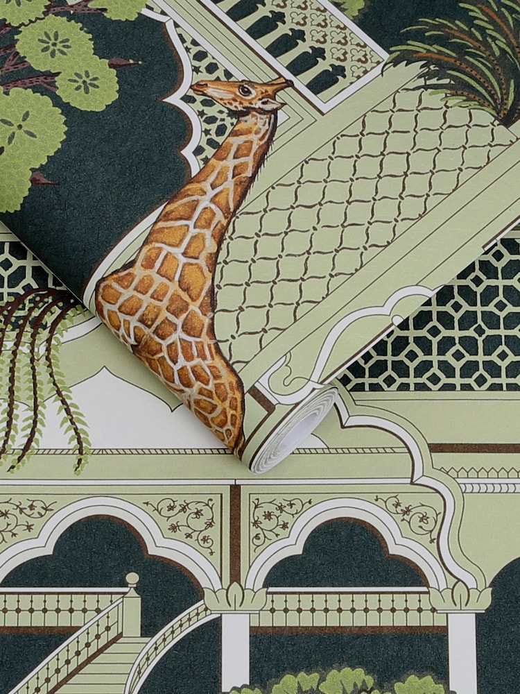 Graham & Brown Emerald Animahal 10M Wallpaper - Image 3 of 3 Graham & Brown Emerald Animahal 10M Wallpaper - Image 3 of 3