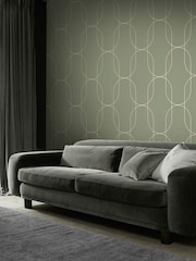 Graham & Brown Sage Palais 10M Wallpaper - Image 1 of 3
