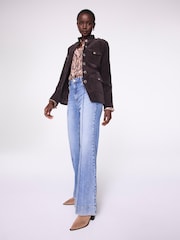 Mint Velvet Corduroy Military Jacket - Slika 2 iz 8