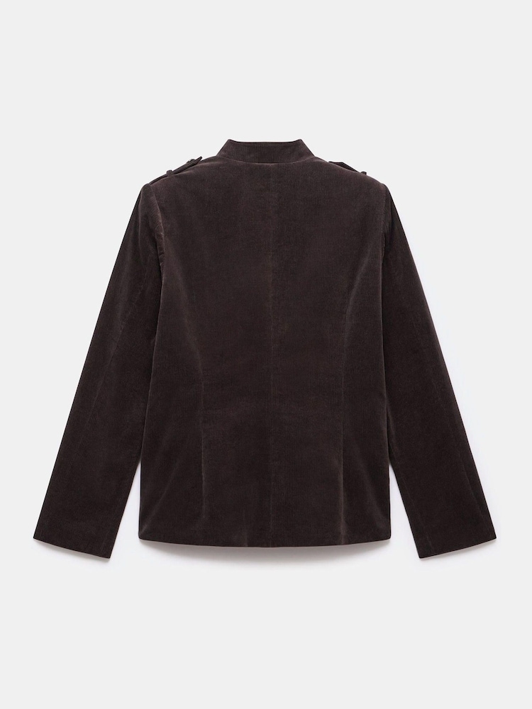 Mint Velvet Corduroy Military Jacket - Slika 8 iz 8