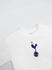 Vanilla Underground White Tottenham Hotspur Short Sleeve Long Leg Pyjamas Set - Image 4 of 5