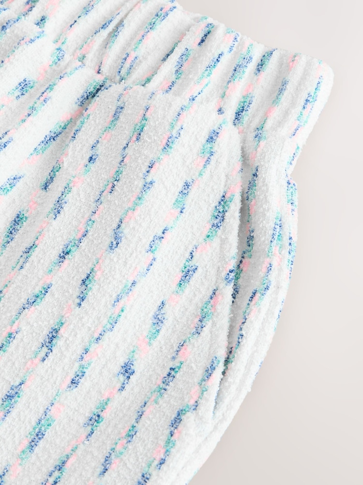 Fluro Print Towelling Shorts - Image 2 of 3