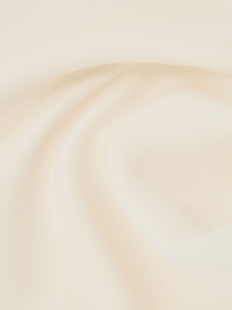 Reiss Ivory Natalie Asymmetric Drape-Neck Top - Image 6 of 6