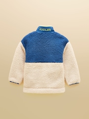 Joules Boys' Billy Cream Zip Through Fleece - Image 2 of 5