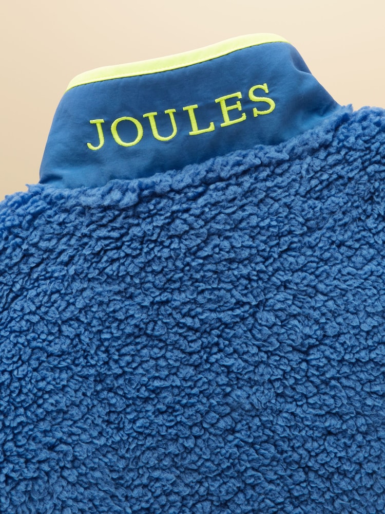 Joules Boys' Billy Cream Zip Through Fleece - Image 5 of 5