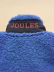 Joules Boys' Billy Blue & Orange Fleece Gilet - Image 4 of 4