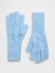 Gap Blue CashSoft Ribbed Gloves - Image 1 of 1