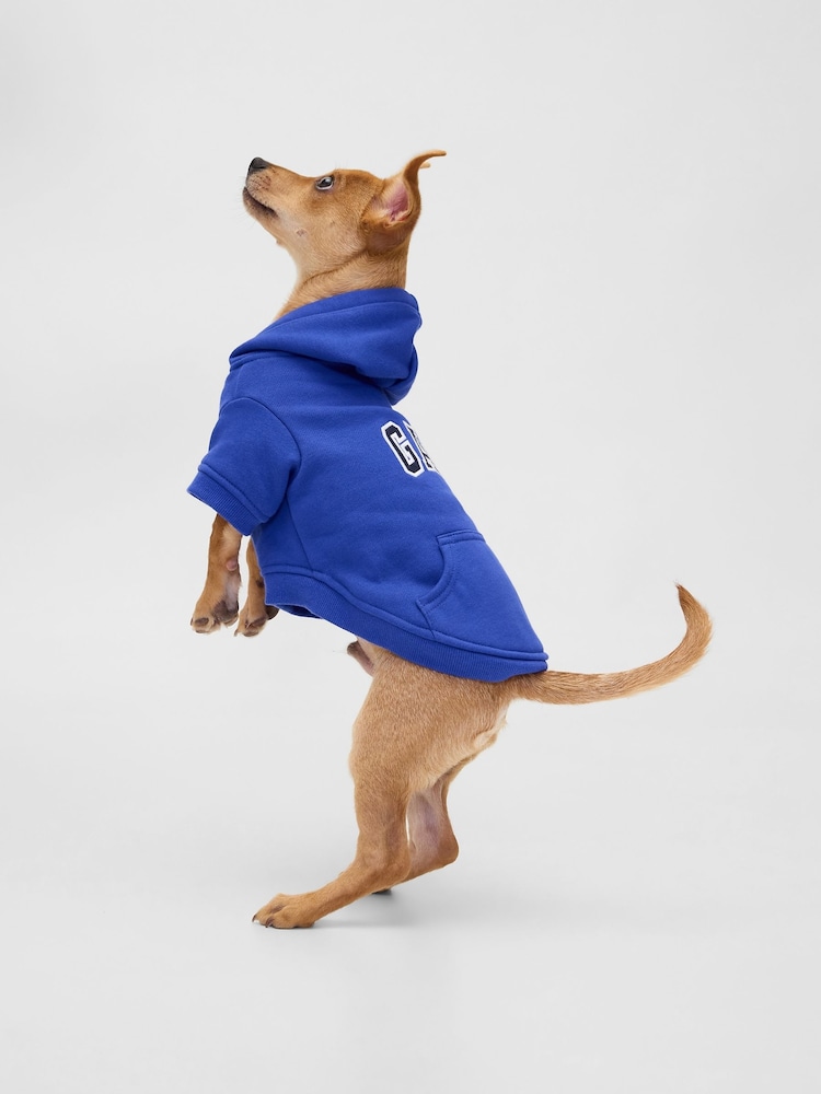 Gap Blue Logo Pet Hoodie - Image 3 of 3 Gap Blue Logo Pet Hoodie - Image 3 of 3
