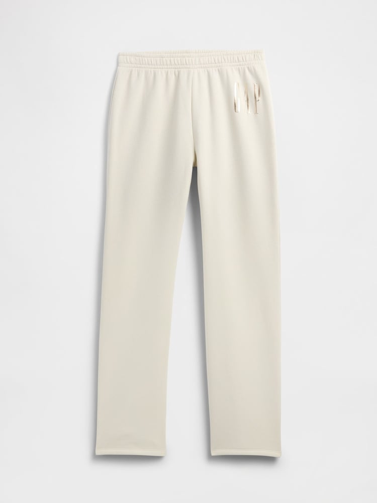 Gap Cream Logo Pull On Slim Joggers - Image 5 of 5