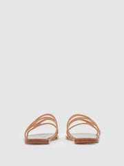 Reiss Neutral Juliette Interlocking Jelly Slide Sandals - Image 4 of 5