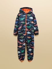 Joules Boys' Raindrop Waterproof Packaway Puddlesuit - Slika 1 od 5