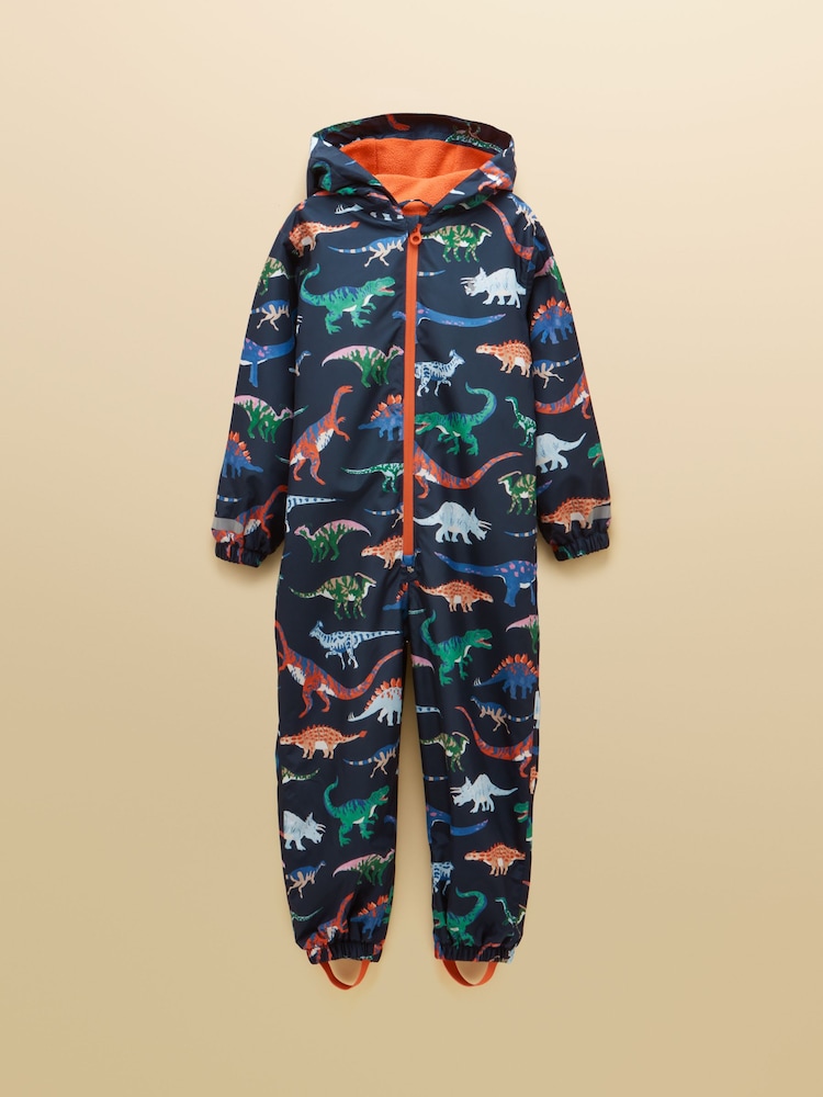 Joules Boys' Raindrop Waterproof Packaway Puddlesuit - Slika 1 od 5 Joules Boys' Raindrop Waterproof Packaway Puddlesuit - Slika 1 od 5