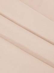 Reiss Camel Luna Brushed-Cotton V-Neck T-Shirt - Image 6 of 6