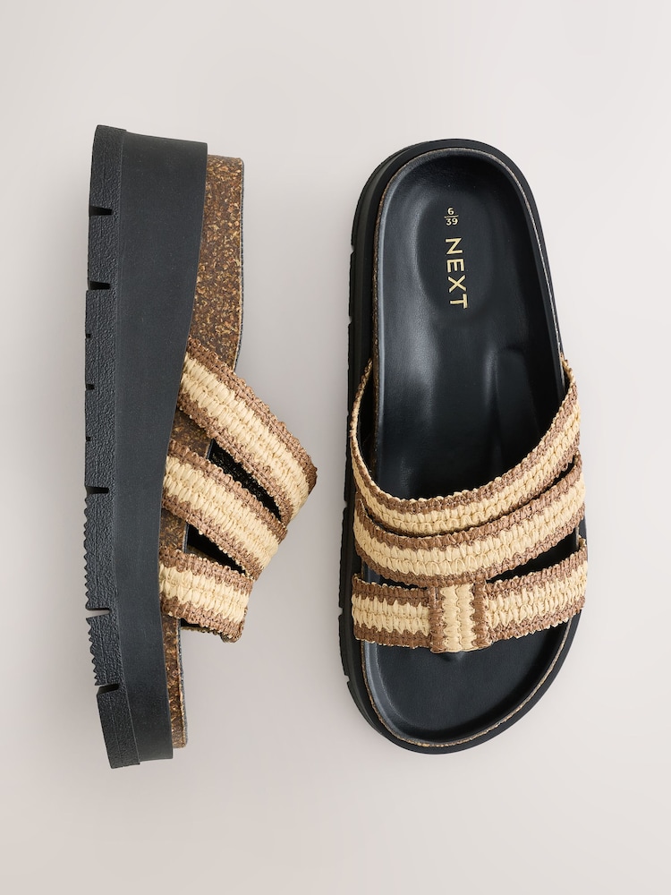 neutre - Chunky Buckle Sandals - Image 1 de 5