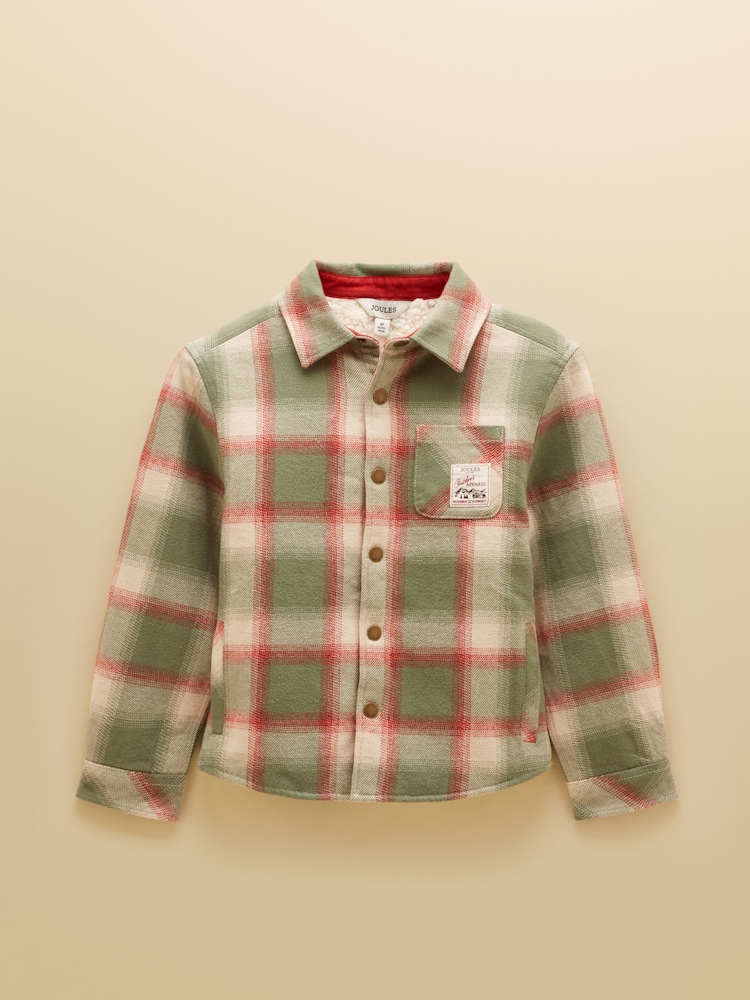 Joules Boys' Winston Shacket With Borg Lining - Bild 1 von 5