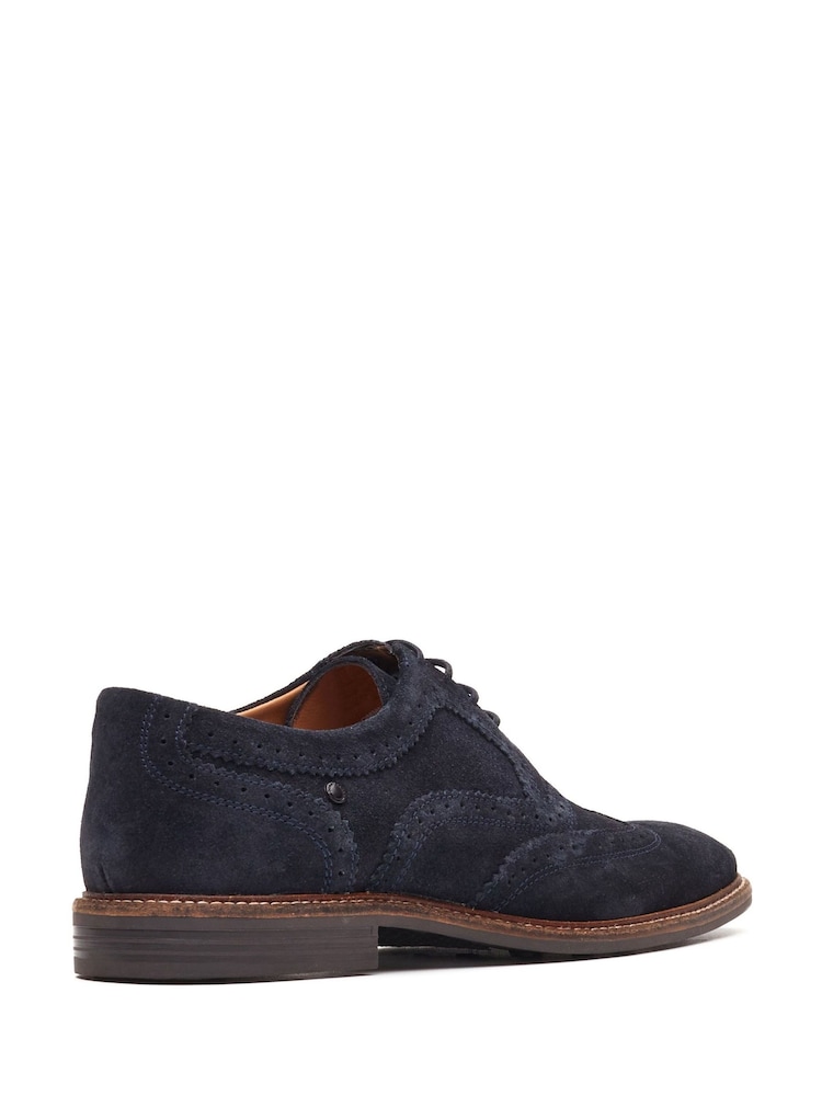Base London Blue Clarence Brougue Shoe - Image 2 of 4