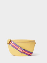 Osprey London Yellow The Hendrix Leather Sling Bag - Image 1 of 6