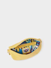 Osprey London Yellow The Hendrix Leather Sling Bag - Image 5 of 6