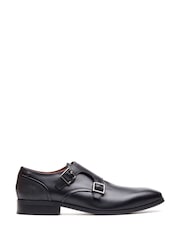 Base London Black Cleric Double Monk Shoe - Image 4 of 7