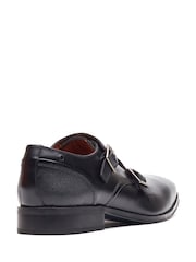 Base London Black Cleric Double Monk Shoe - Image 5 of 7