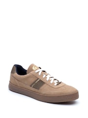 Base London Brown Banksy Cupsole Trainer - Image 3 of 4