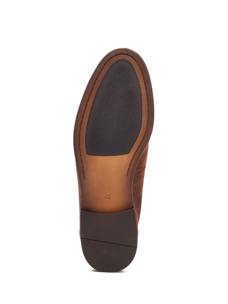 Base London Brown Flint Tassle Loafer - Image 4 of 4