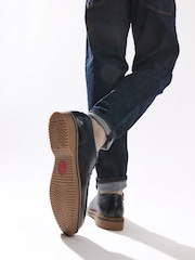 Base London Blue Langdon Apron Toe Shoe - Image 3 of 7